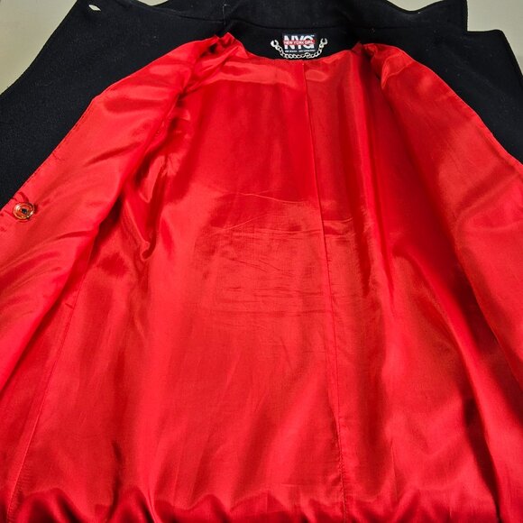 New York Girl Black Jacket Size 14 - Picture 6 of 8